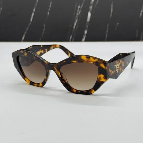 NEW PR07YS VAU6S1 PRADA HONEY HAVANA WOMEN PRADA SUNGLASSES SPR 07Y